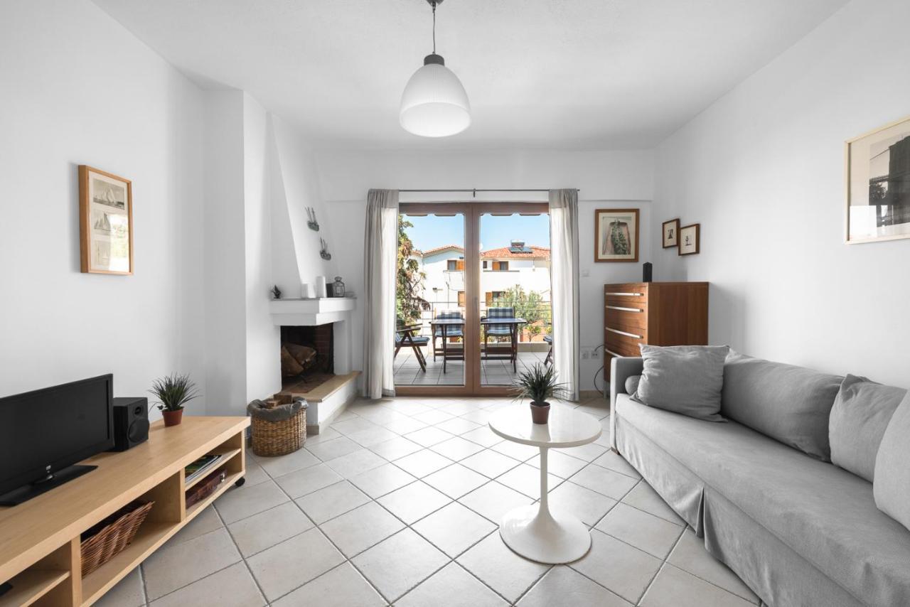 #Luxlikehome Pefkohori Del Sol Maisonette Exteriör bild