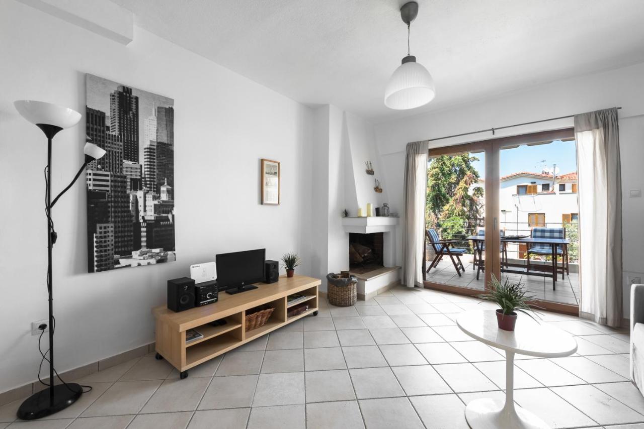 #Luxlikehome Pefkohori Del Sol Maisonette Exteriör bild